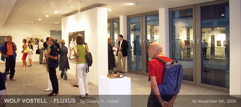 Art Center Berlin / WOLF VOSTELL - Fluxus - Exhibition by Gallery R. Vostell