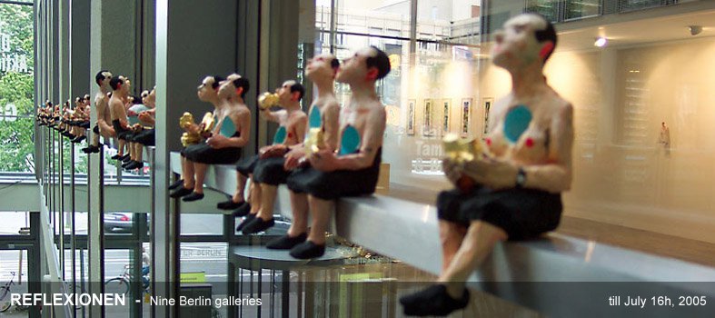 Art Center Berlin / REFLEXIONEN - The first exhibition at ART CENTER BERLIN