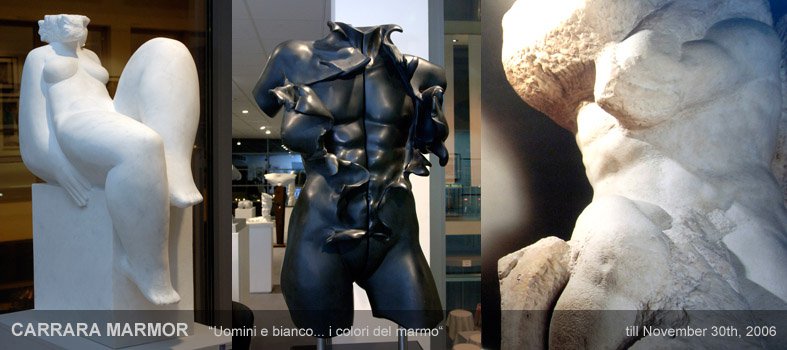 Art Center Berlin / THE MARBLE OF CARRARA - Uomini e marmo... i colori del bianco - Exhibition in collaboration with the Italian Culture Institute
