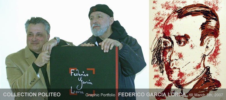 Art Center Berlin / Graphic Portfolio FEDERICO GARCIA LORCA from the Collection Politeo