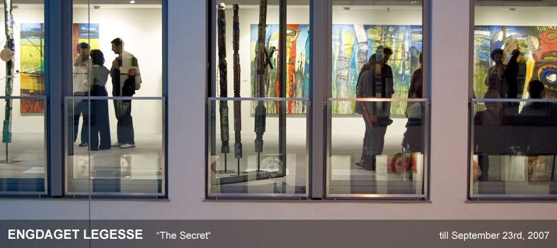 Art Center Berlin / ENGDAGET LEGESSE - The Secret, Painting and Sculpture