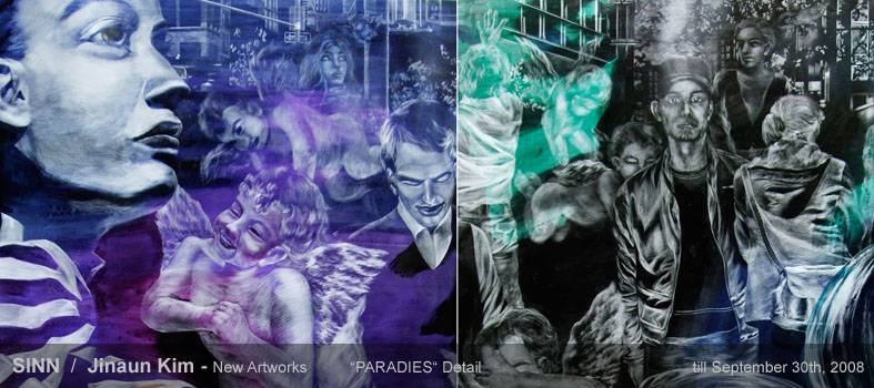 Art Center Berlin / Works on Aluminium by SINN / Jinaun Kim